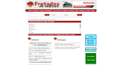 Desktop Screenshot of fretadosdointerior.com.br
